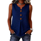 👚❄️Summer cool-down deal: just £11.99!!⚡50K+ SOLD!❄️Women's V-Neck Sleeveless Cotton Linen Vest