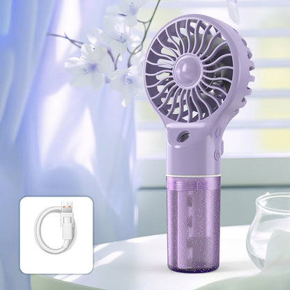 🏖️Summer Cool Deal: ONLY ￡10.99!❄️Portable Handheld Mist Cooling Fan💦