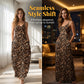 👗LAST DAY SALE ONLY ￡13.99!!🐆Women's Leopard Print Spaghetti Strap Maxi Dress