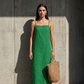 🏖️Summer Hot Sale - Up to 70% OFF💐Women's Casual Solid Color Slip Dress🌷