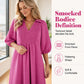 💃2026 Summer Hot Sale 70% OFF✨Women's V-Neck Puff Sleeve Empire Waist A-Line Maxi Dress