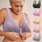 💥LAST DAY SALE ONLY ￡7.99!!💘Front Button Breathable Skin-Friendly Cotton Bra – Breathable • Wire-Free • All-Day Support • Non-Padded & Skin-Friendly 🌿