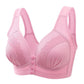 💥LAST DAY SALE ONLY ￡7.99!!💘Front Button Breathable Skin-Friendly Cotton Bra – Breathable • Wire-Free • All-Day Support • Non-Padded & Skin-Friendly 🌿
