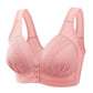 💥LAST DAY SALE ONLY ￡7.99!!💘Front Button Breathable Skin-Friendly Cotton Bra – Breathable • Wire-Free • All-Day Support • Non-Padded & Skin-Friendly 🌿
