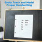 📝FLASH SALE ￡6.99! 🧑‍🏫Lined Magnetic Dry Erase Whiteboard – Smudge-Free Wipeable Surface, Sticks To Fridges & Steel Cabinets!💕Perfect for Teaching, Writing Practice, To-Do Lists & Daily Planning( ✨ Write, Wipe & Reus)