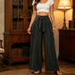 ✨🦵 LIMITED TIME 50% OFF! 👖High-Waisted Tie-Front Wide-Leg Pants – Elongates legs & cinches waist – Instantly elevate your silhouette.