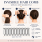 💗LAST DAY - BUY 1 GET 1 FREE!!💗💇‍♀️ Flexible Invisible Hair Comb—invisible, flexible, and non-slip—instantly creates a perfectly secure hold! 🌟