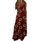 ⏳LAST DAY SALE ONLY ￡9.99!!⚡Flowy Vacation Maxi Dress