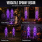 🎃💡 💀 Last Day 50% OFF – Solar Skull Garden Lights with Eerie Color-Changing Glow 👻Ideal For Haunted Yard, Porch & Walkway! 🪦✅
