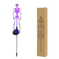 🎃💡 💀 Last Day 50% OFF – Solar Skull Garden Lights with Eerie Color-Changing Glow 👻Ideal For Haunted Yard, Porch & Walkway! 🪦✅