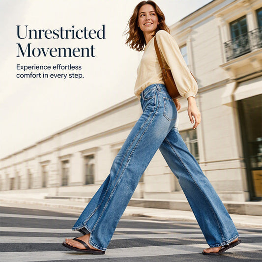 ⏳LIMITED-TIME 50% OFF!🔥👖Women's High Waisted Wide Leg Jeans – Flattering Fit Meets Effortless Style
