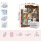 🎁LAST DAY SALE 50% OFF!  🐱💤 Cozy 9‑Panel Sleeping Cats Blanket – Ultra‑Soft Flannel, Reversible Design, Perfect for Sofa, Bed & Travel 🌙✨