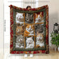 🎁LAST DAY SALE 50% OFF!  🐱💤 Cozy 9‑Panel Sleeping Cats Blanket – Ultra‑Soft Flannel, Reversible Design, Perfect for Sofa, Bed & Travel 🌙✨