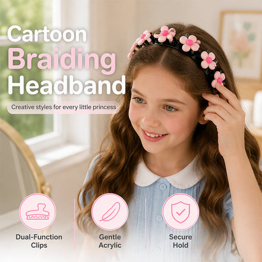 ⏳🔥LIMITED-TIME 50% OFF! ⏰Cute Cartoon Hairband for Girls👧🌸