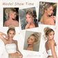 💗LAST DAY - BUY 1 GET 1 FREE + FREE GIFT!!💗Messy Curly Hair Bun Scrunchie Extensions